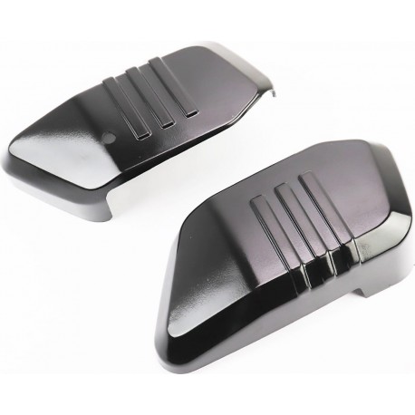 Viper-V200-R2 Пластик-декор передней панели сиденья к-кт 2шт, чёрный Китай