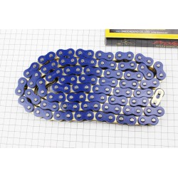 Цепь привода колеса 520HVOx104L GOLD/BLUE (с сальниками) D.I.D.