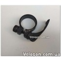 Зажим трубы сидения UNO ?34,9мм (алюминиевой рамы) c эксцентриком черный