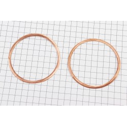 Прокладка головки цилиндра МТ, b-0,2мм, к-кт 2шт, (медь) Украина