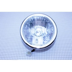 Фара передня кругла з габаритами Китай (341150)