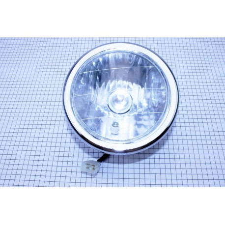 Фара передня кругла з габаритами Китай (341150)