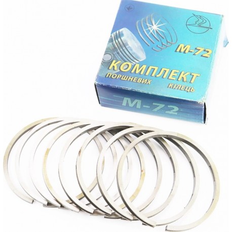 Кольца поршневые к-кт 8шт МТ10-36, MT10-32, M63, М66, М67, М67-36, М72, К-750, К-750М h-3,0мм 3р. 79,00мм Украина