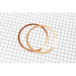 Прокладка головки циліндра МТ, b-0,5мм, к-кт 2шт, (мідь, якісна) Україна