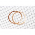 Прокладка головки цилиндра МТ, b-0,5мм, к-кт 2шт, (медь, качественная) Украина