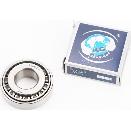 Подшипник роликовый 30204 (20x47x15,25), Индия KG