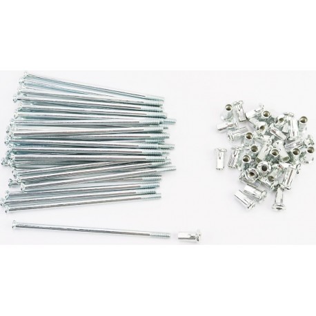 Спиця L-117мм, d-4,5мм, УРАЛ к-кт 36шт Китай