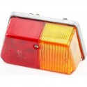 Фонарь коляски задний, красно-жёлтый Украина