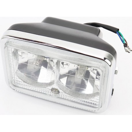 Фара передня (квадратна подвійна) тип 2 Китай