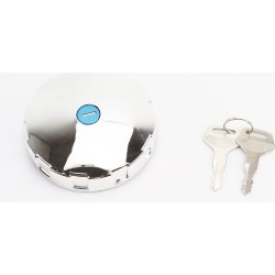 Кришка паливного баку з замком (хром) Китай (342044)