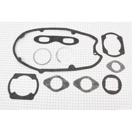 Прокладки двигателя (Юпитер-5), к-кт 10 деталей, (бумага, алюминий) Украина