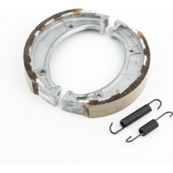 Гальмівні колодки задні к-кт 2шт (накладки сірі, залиті в колодку) Китай