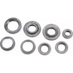 Сальники к-кт 8шт (17x30x7/10/ 23x36,5x6-2шт/ 26x52x7/10-2шт/ 34x43,4x5/8-2шт/ 36x52x9) Планета Китай