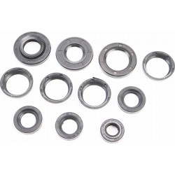 Сальники к-кт 11шт (17x30x7/10/ 22x35x8/ 23x36,5x6,7-2шт/ 25x52x6/ 26x52x8/10/ 34x43,4x5/8-4шт/ 34x52x9) Юпітер Китай