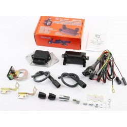 БСЗ/микропроцессорная система зажигания 1147.3734, с  катушкой  (Юпитер), с силиконовыми проводами и надсвечниками СОВЕК