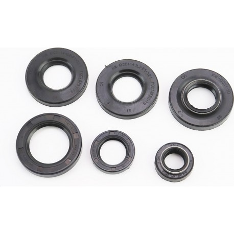 Сальники к-кт 6шт (17x30x7,5/10,5/ 22x35x7/ 25x52x6-2шт/ 26x52x8/10/ 34x52x9) Юпітер Китай