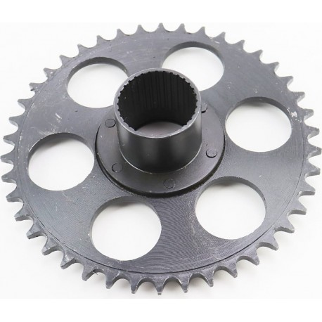 Зірка задня 520-42T з маточкою (неправильний модуль зуба зірки, ланцюг не сідає на зірку, див. фото) Китай