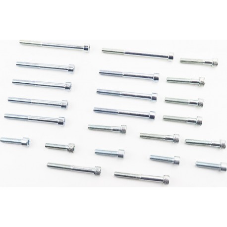 Болти двигуна к-кт (М6х25мм, 5шт, М6х35мм, 7шт, М6х50мм, 2шт, М6х60мм, 7шт, М6х75мм, 2шт) Юпітер Китай