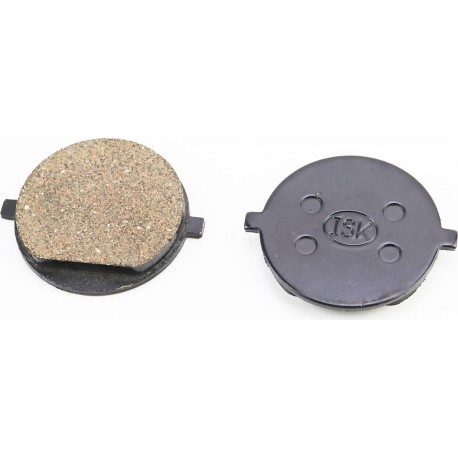 Тормозные колодки (дисковые) 12V 350 (639-640) к-кт 2шт, чёрные Taiwan