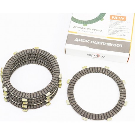 Диски сцепления фрикционные 5,0мм к-кт 5шт SDTW