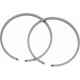 Кільця поршневі к-кт 2шт 2р. 38,40мм, ПОЛЬЩА MOTUS
