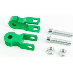 Подовжувач заднього амортизатора 45мм к-кт 2шт+болти+гайки, зелений Китай
