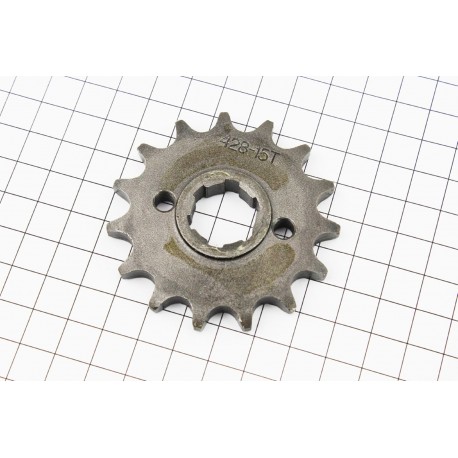 Звезда передняя 428H-15T-Zongshen F5 (с бортиком) Китай