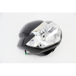 Пластик-обтекатель+ветровик, фара, чёрный (TVS Apache RTR 160) Китай