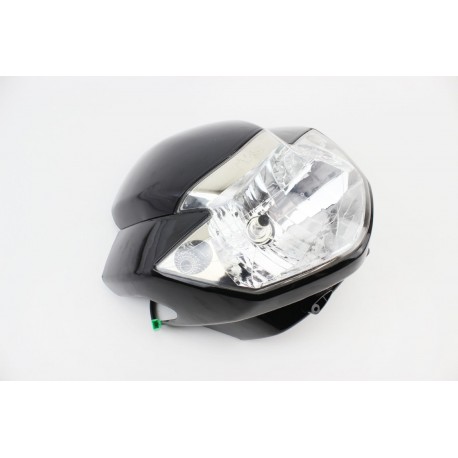 Пластик-обтічник+вітровик, фара, чорний (TVS Apache RTR 160) Китай