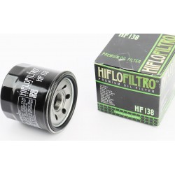 Фильтр масляный HF138 (M20x1) Suzuki GSF1200 Bandit/Suzuki GSX-R1300 Hayabusa, SUZUKI AN650 Burgman, Suzuki GSX-R HIFLO