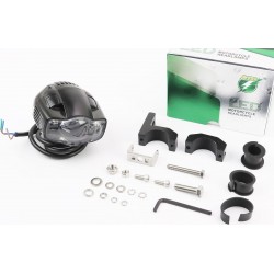 Фара додаткова світлодіодна вологозахисна-3 LED з кріпленням, овальна 90x70мм RTD