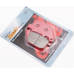 Гальмівні колодки (дискові) HARLEY DAVIDSON-XL 50 50th Anniversary Sportster, к-кт, червоні YONGLI