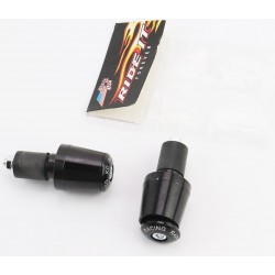 Заглушка-отбойник руля, чёрный, к-кт 2шт RIDE IT