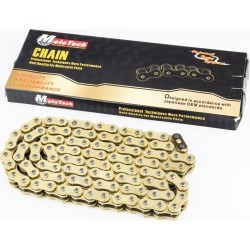 Цепь привода колеса 520HVOx104L GOLD (с сальниками) Mototech
