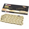Цепь привода колеса 520HVOx116L GOLD (с сальниками) Mototech