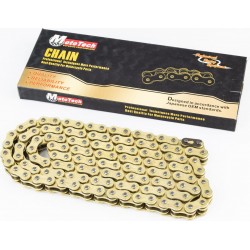 Ланцюг приводу колеса 520HVOx124L GOLD (з сальниками) Mototech