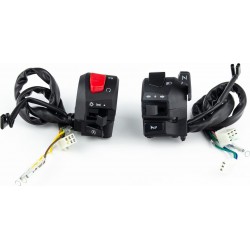 Блок кнопок на кермі лівий+правий (під трос дроселя), пара, LIFAN LF150-10B Китай