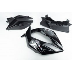 УЦІНКА Shineray XY200/250GY-9А Пластик-бака паливного лев., прав. к-кт 6шт, чорний New (присутні незначні потертості) SHINERAY