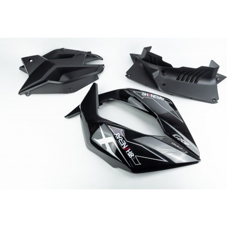 УЦЕНКА Shineray XY200/250GY-9А Пластик-бака лев., прав. к-кт 6шт,  New (присутствуют незначительные потёртости) SHINERAY