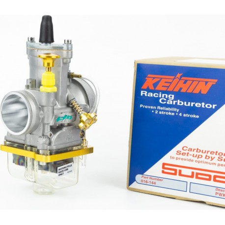 Карбюратор SPORT PWK 34, d-34мм з мех. заслінкою, прозорий піддон, (якісна копія) KEIHIN