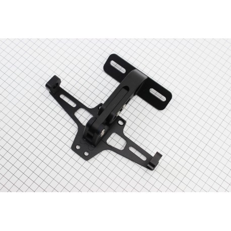 Кронштейн номерного знаку, TUNING, чорний Китай