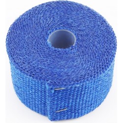 Термострічка глушника жароміцний (ширина 50мм, товщина 1,5мм) бухта-5метров, синій Китай