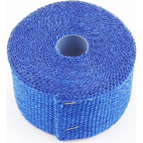 Термострічка глушника жароміцний (ширина 50мм, товщина 1,5мм) бухта-5метров, синій Китай