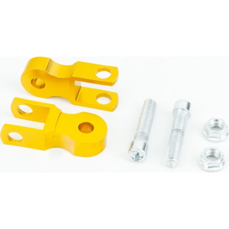 Подовжувач заднього амортизатора 45мм к-кт 2шт+болти+гайки, жовтий Китай