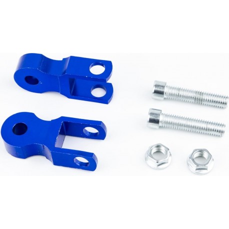 Подовжувач заднього амортизатора 45мм к-кт 2шт+болти+гайки, синій Китай