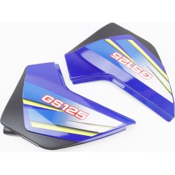 Пластик-бічний середній лев, прав к-кт 2шт, синій (з малюнком) Китай