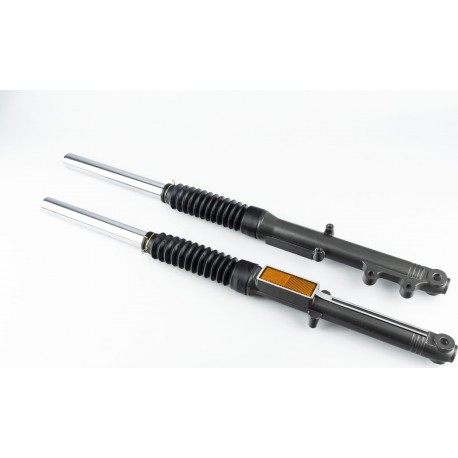 Вилка передня (перо) ліве, праве к-кт 2шт, (диск.гальмо) 720мм, темно-сірі Китай