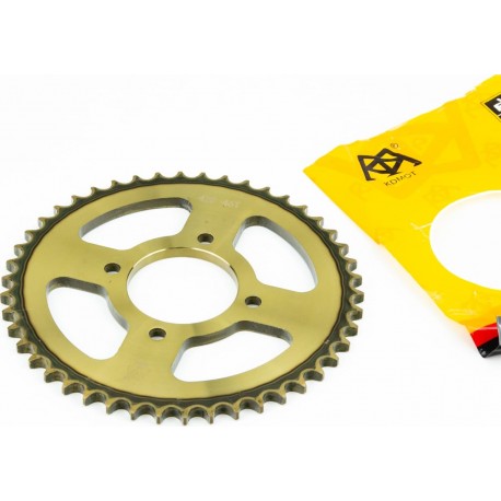 Зірка задня WY125-428-46Т-d-58/ 4отв.*78мм "гартована" KDMOT