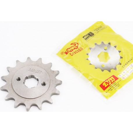 Звезда передняя 520H-15T (шлиц 4мм), PULSAR P-180/NS-200/AVENGER 220cc Crocodil