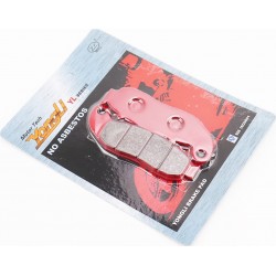 Тормозные колодки (дисковые) GEON Dakar 250/ CSC-RX3 Cyclone 250/ Zongshen RX3, к-кт, красные YONGLI